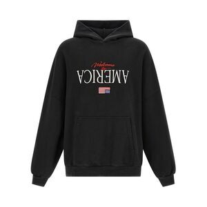 WILLY CHAVARRIA Black Cotton Men's Sweatshirt